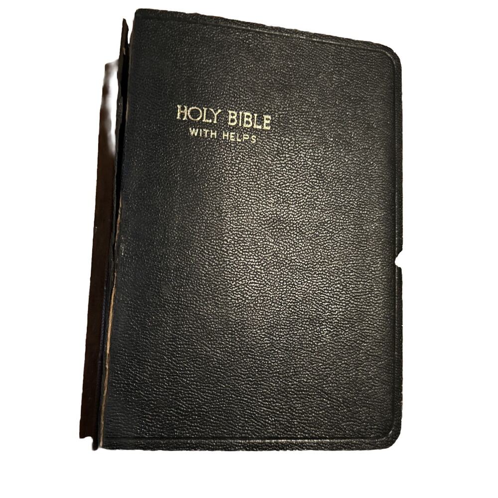 Holy Bible W/ Helps‎ Revised Standard Version RSV Thomas Nelson & Sons 1952 Flaw